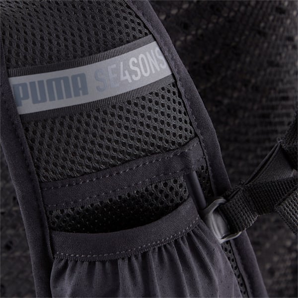 Mochila para excursiones SEASONS de 6 l, Puma Black, extralarge